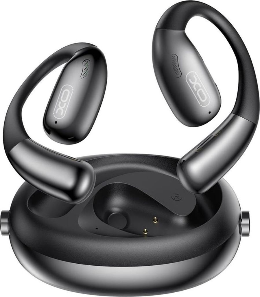 XO G36 OWS Bluetooth-Kopfhörer mit KI-Übersetzer, 35?h, Schwarz