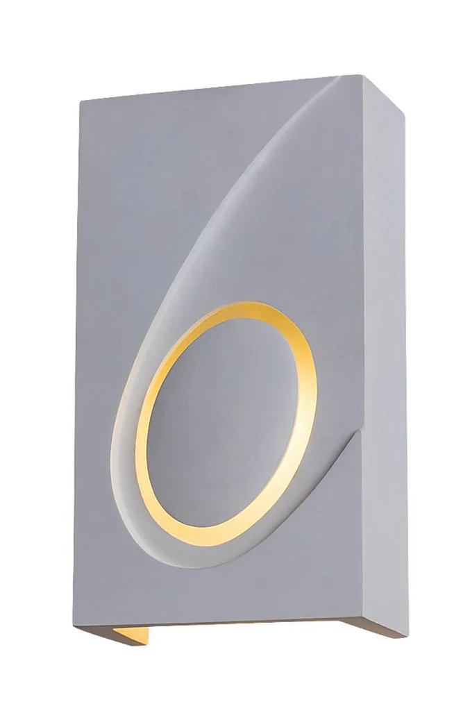 Lampada da Parete in Gesso Bianco Rabalux Gia 2519 E14 Moderno Offerta