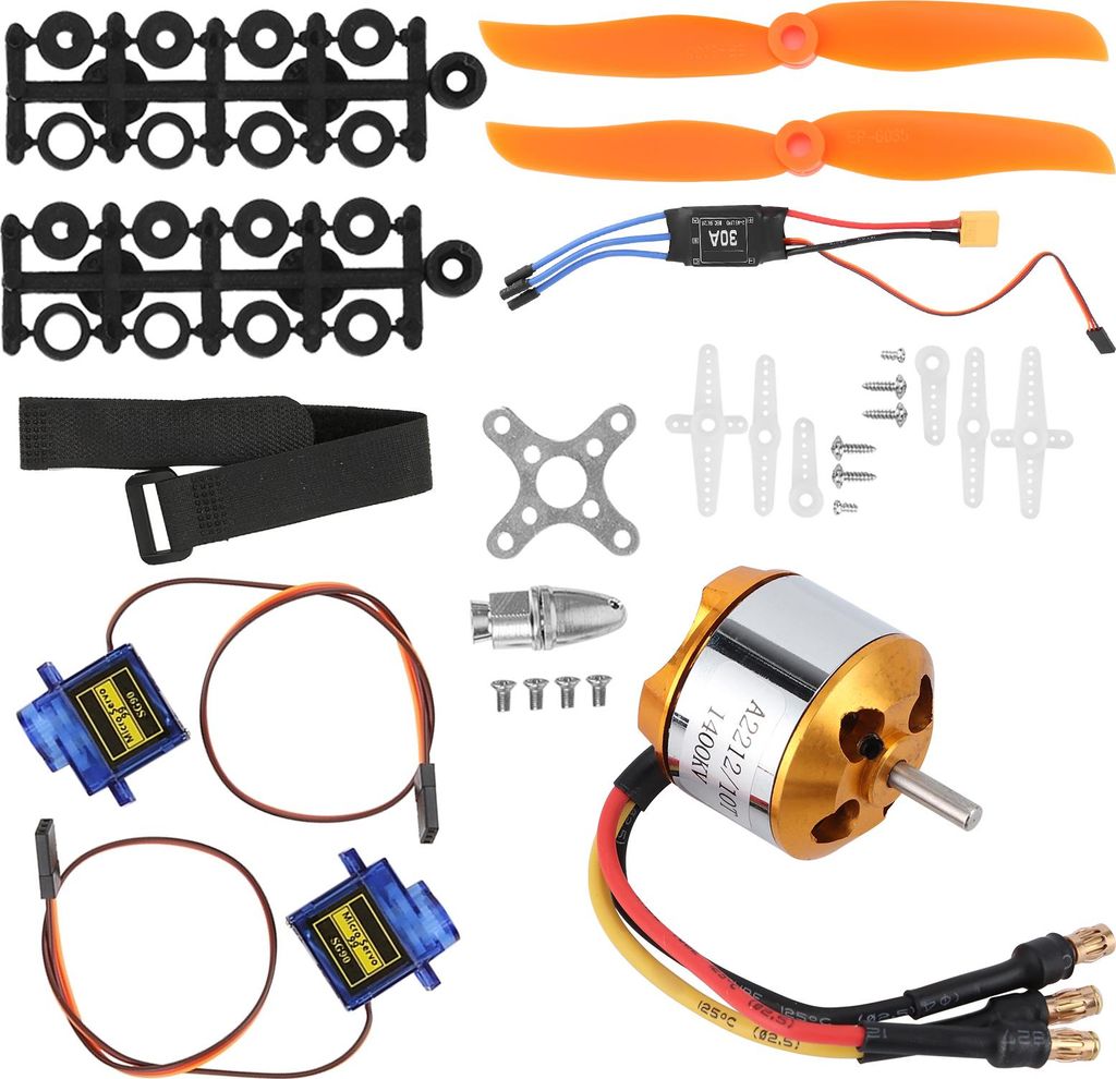 2212 1400KV Motor 8060 Propeller 9G Servo 30A XT60 ESC Kit für ferngesteuerten Hubschrauber