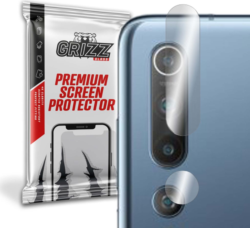 Glas für die Kamera GrizzGlass HybridGlass für Xiaomi Mi 10 5G