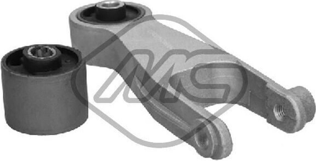Metalcaucho Motorlager Gummimetalllager Hinten für OPEL Corsa D Schrägheck (S07) 04688
