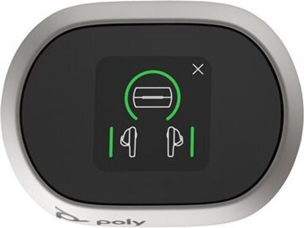 Słuchawki douszne POLY biały piaskowy Voyager Free 60+ UC M Zdjęcie produktu 