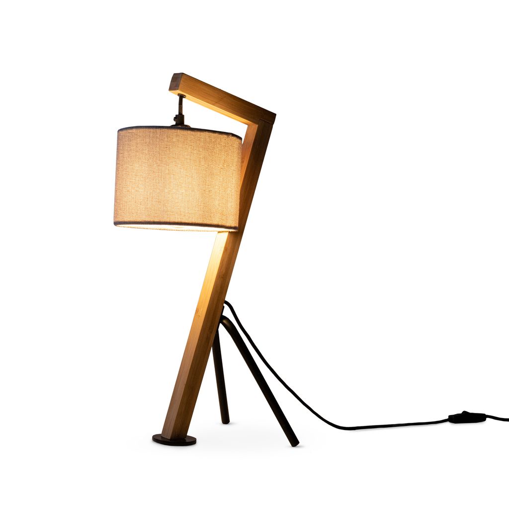Stehlampe Tischlampe Wohnzimmer Lampenschirm Leselampe Nachttischlampe Galgen