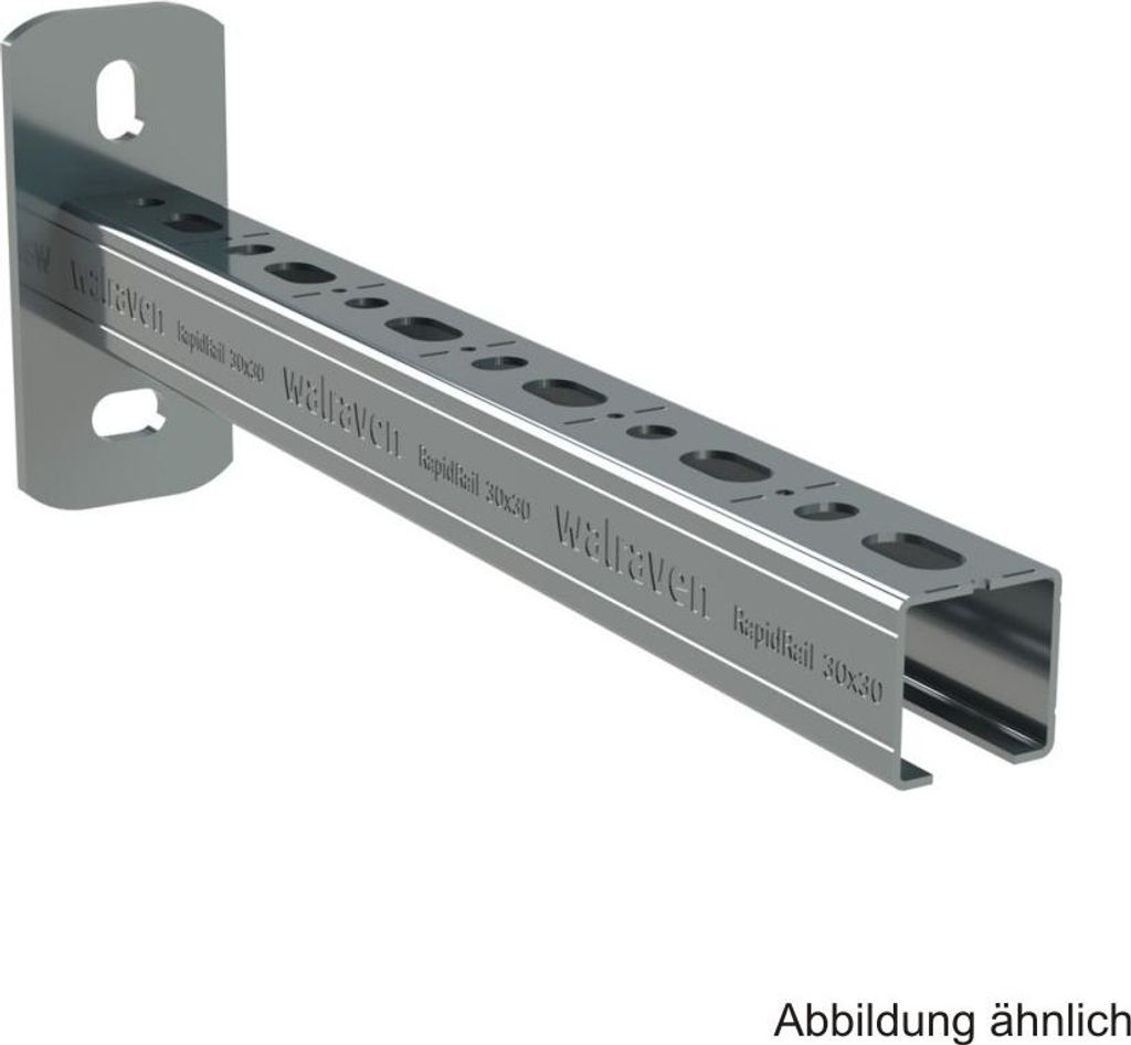 RapidRail Wandhalterung 30x30, 400mm