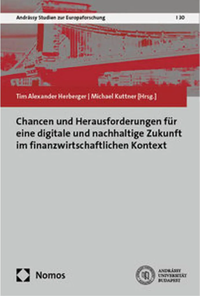 Livre Opportunités et Défis pour un Futur Numérique et Durable Finance
