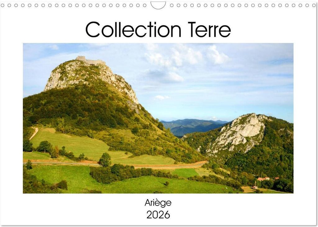 Collection Terre Ariège (Calendrier mural 2026 DIN A3 vertical), CALVENDO calendrier mensuel