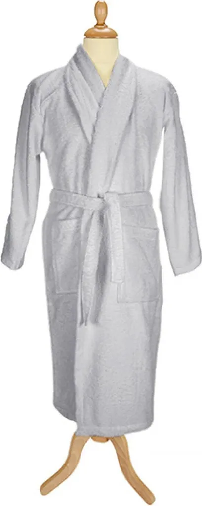 Regalo Uomo: Accappatoio A&R 025.50 XXL Grigio Chiaro Cotone
