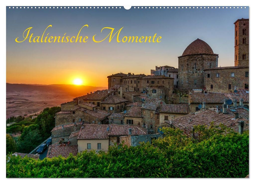 Italienische Momente (Wandkalender 2027 DIN A2 quer), CALVENDO Monatskalender