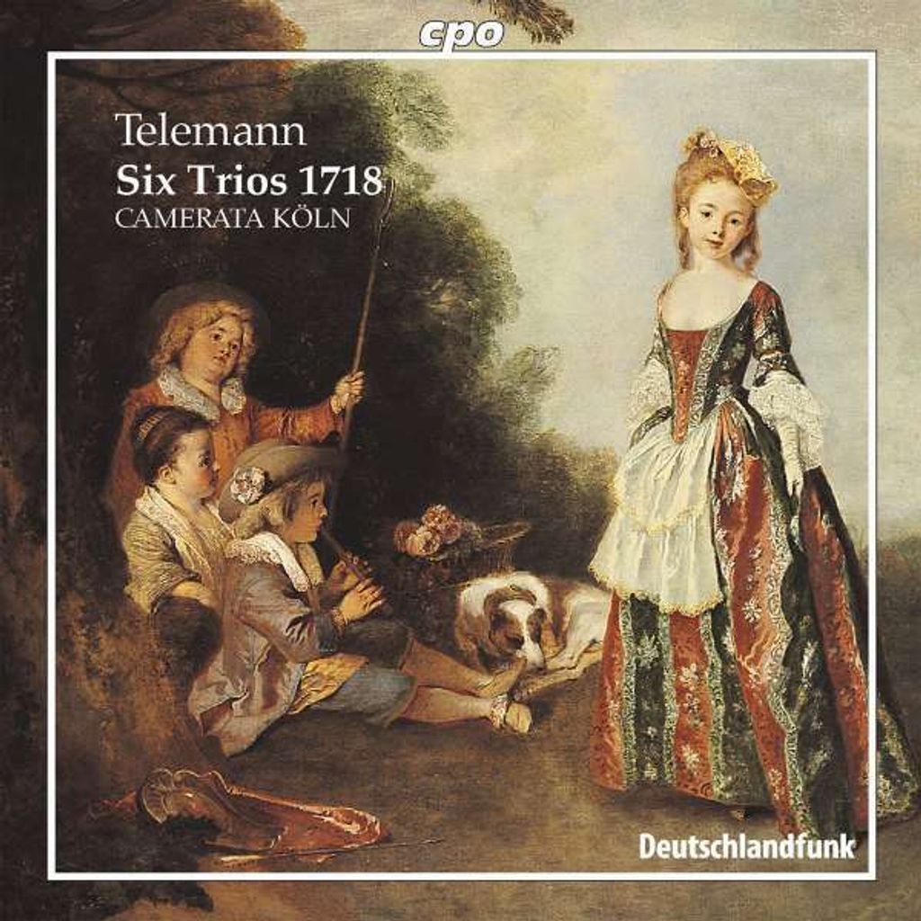 Georg Philipp Telemann (1681-1767): Triosonaten 1718 - CPO 0761203995721 - (CD / Titel: A-G)
