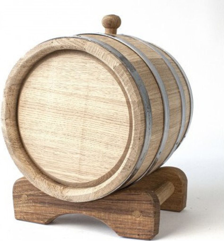 Drevený sud 5 l bez kohútika Obrázok produktu 