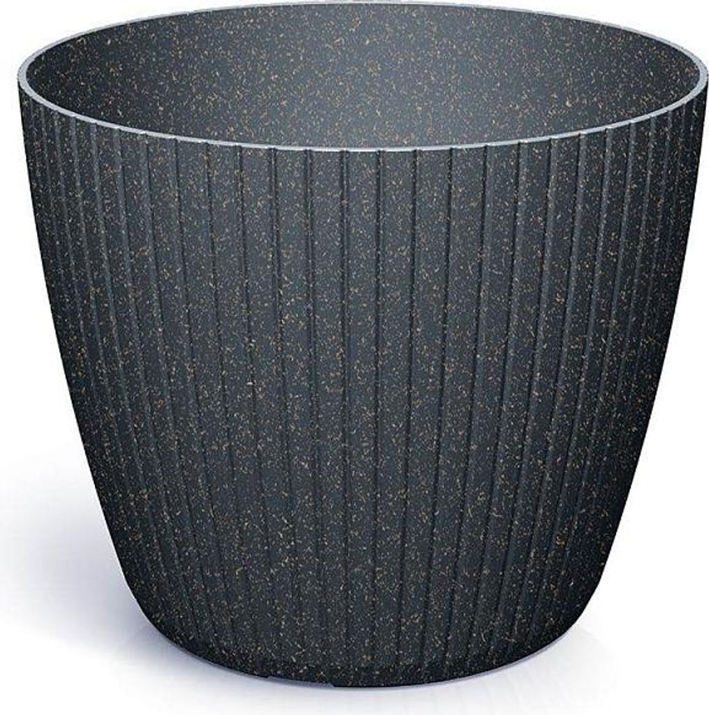 Blumentopf LAMIA ECO WOOD 29,5 cm - Farbe: anthrazit ECO