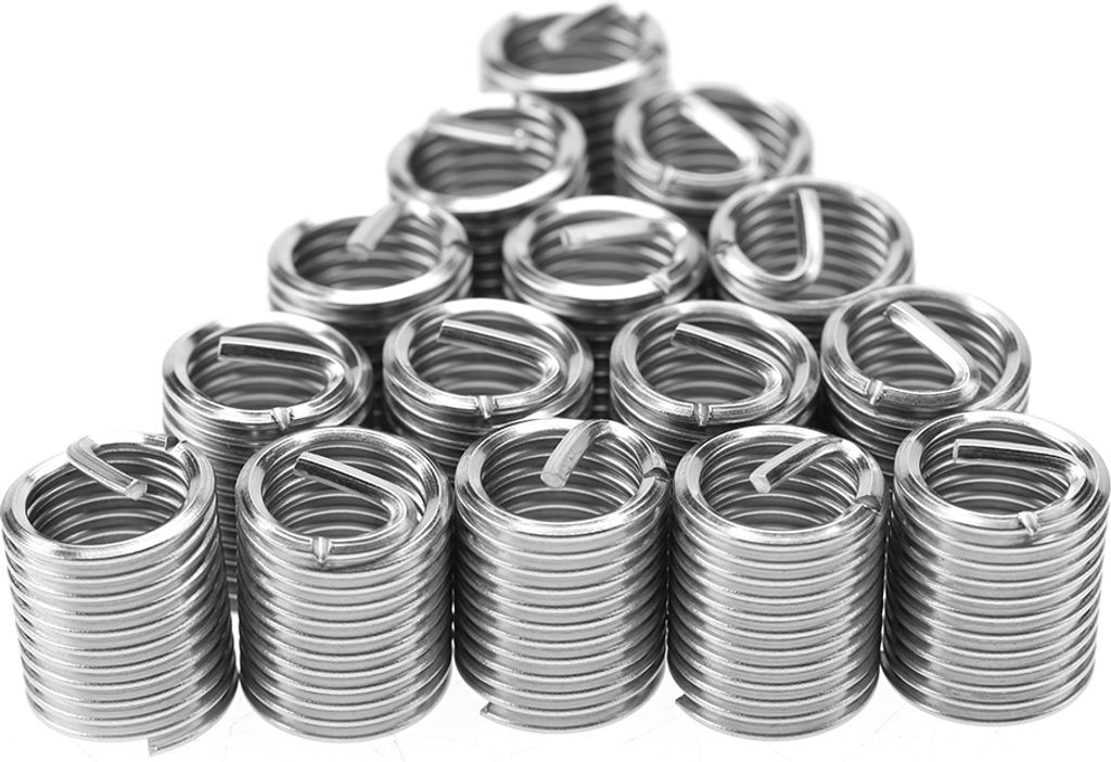 50 Stück M10 Edelstahl SS304 Spiraldraht-Schraubengewindeeinsätze ((M10*1,5*2 D)