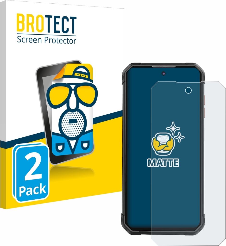 2x BROTECT Schutzfolie für iiiF150 B2 Pro Displayschutz Displayschutzfolie Folie Matt Entspiegelungsfolie