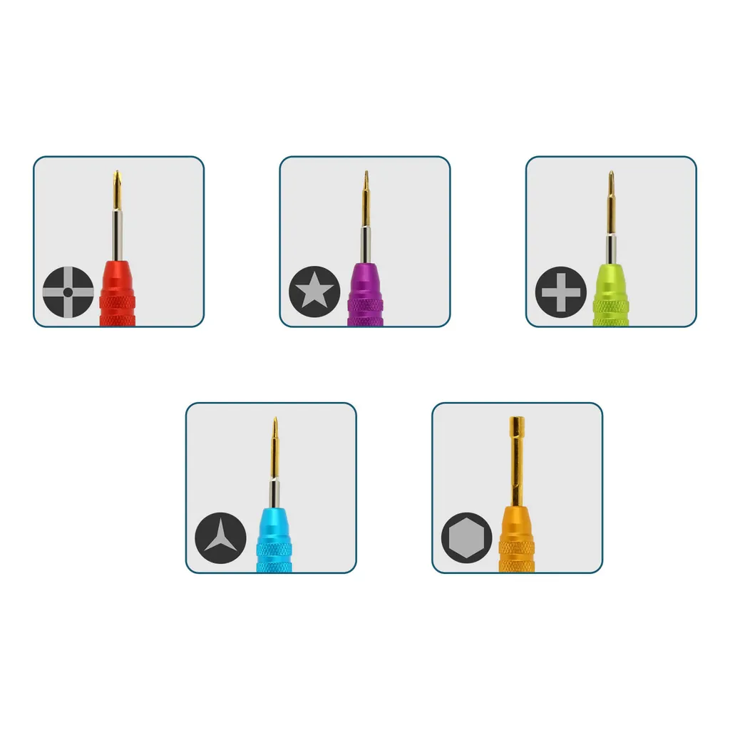 set di strumenti 7 in 1 per Apple iPhone - riparazione e smontaggio - 5