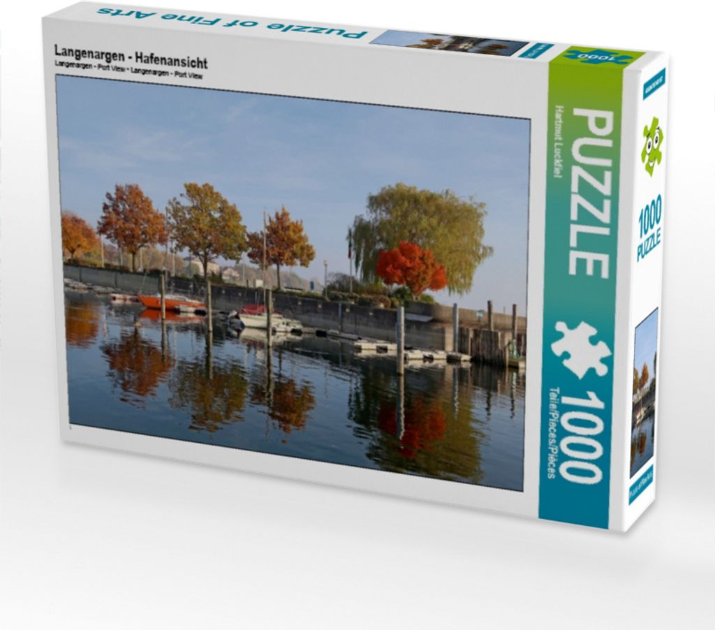 Calvendo Langenargen - Hafenansicht 1000 Teile Puzzle quer 640x480mm, Luckfiel Hartmut; 7462238