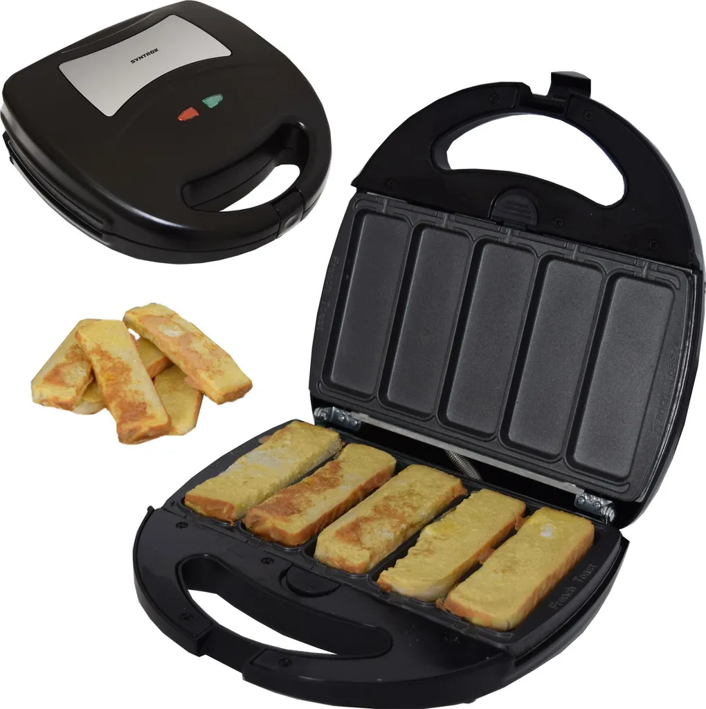 Macchina per sandwich french toast con piastre intercambiabili Masto con rivestimento antiaderente