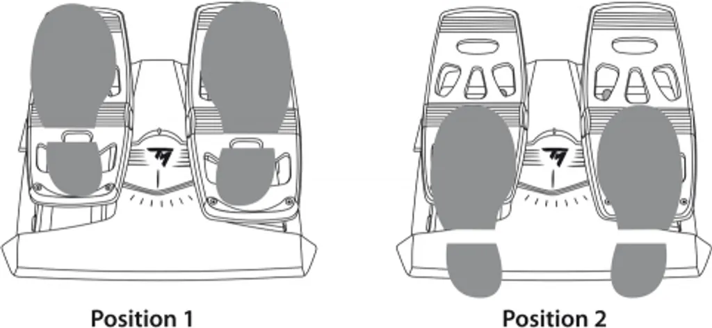 ThrustMaster T-Flight Rudder Pedals : Optimisez votre Pilotage Virtuel - 10