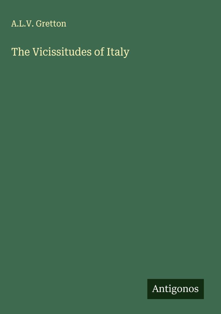 Die Wechselfälle Italiens