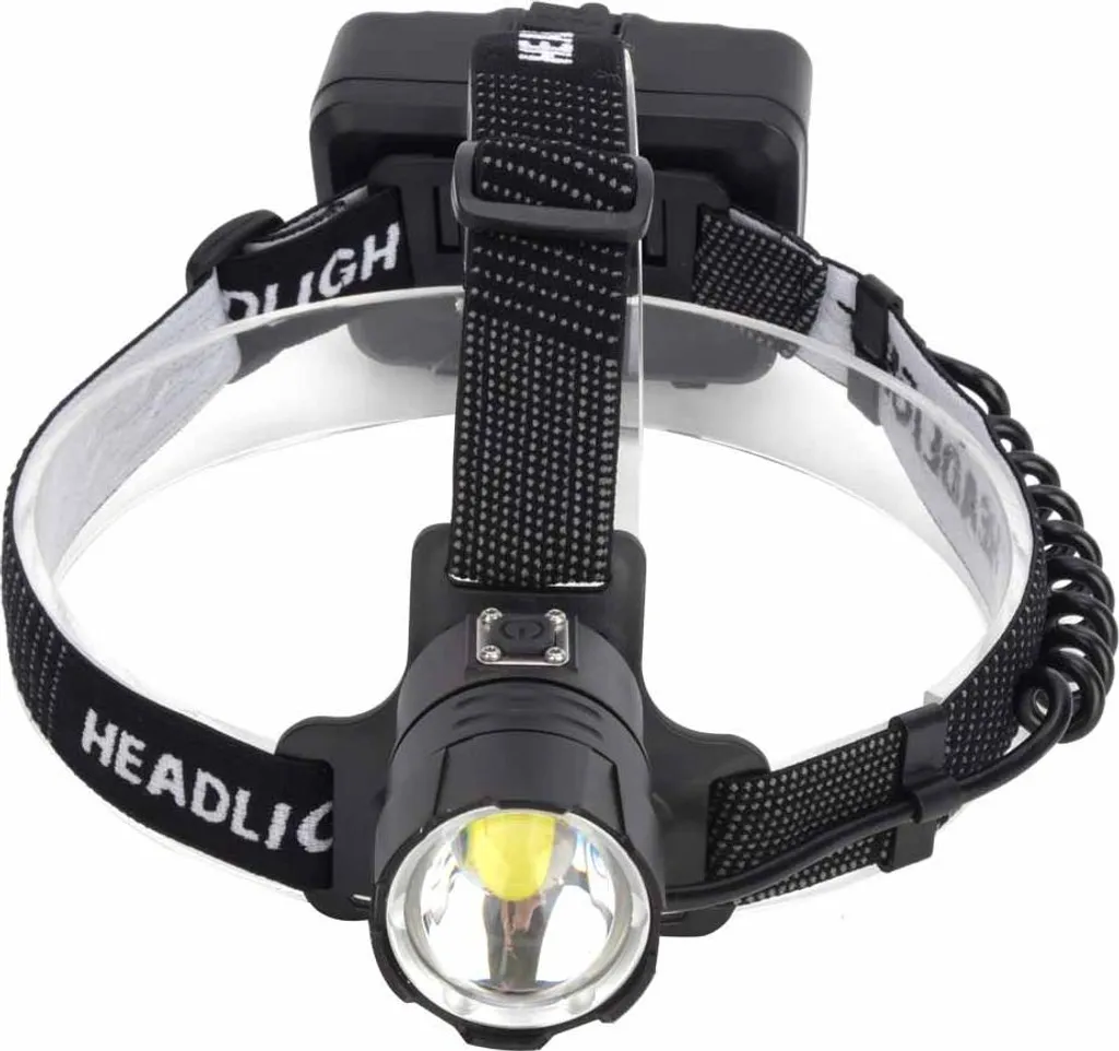 Lampe de tête pour randonnée et camping puissante rechargeable USB