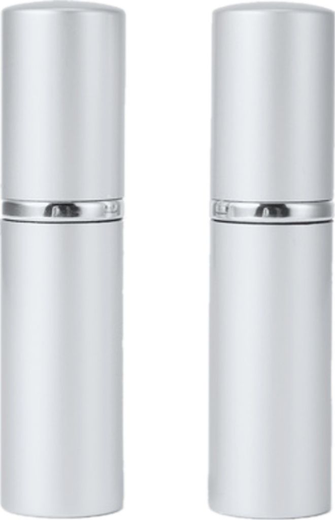 INF Mini plniace flakóny parfémov 2-balenie Strieborná Obrázok produktu 