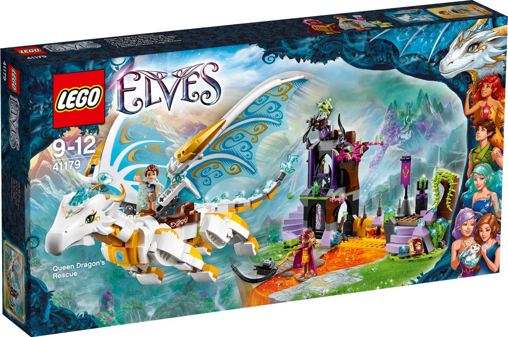 LEGO® Elves Rettung der Drachenkönigin 41179 Produktbild 