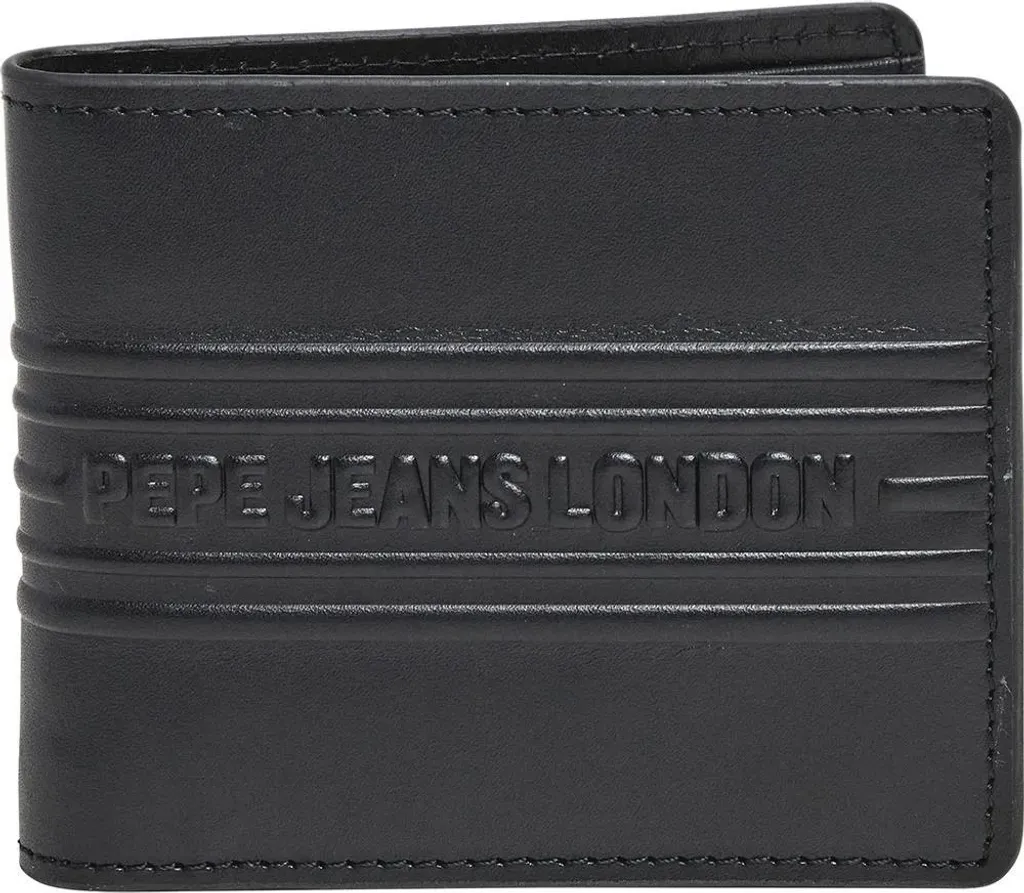 Portefeuille Pepe Jeans Wolf Noir - Organisez vos Cartes et Billets ici