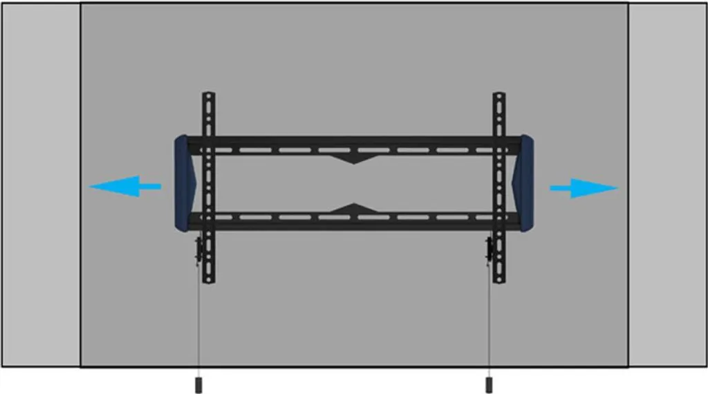 Support d'écran de table fixe noir mat pour moniteur B-Tech - 3