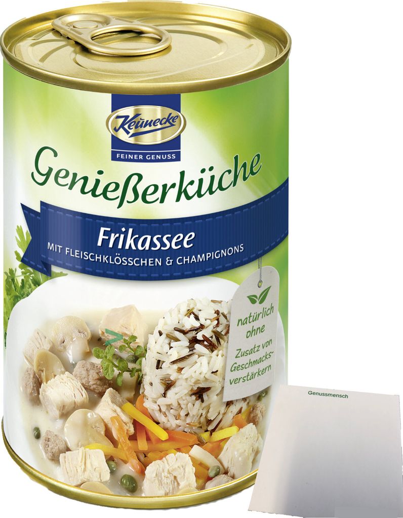 Keunecke Frikassee mit Fleischklösschen und Champignons Produktbild 
