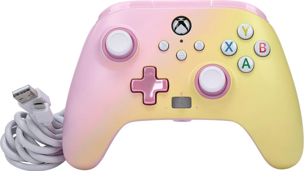 Manette Xbox Series X|S filaire avec boutons programmables Rose flashy - 9