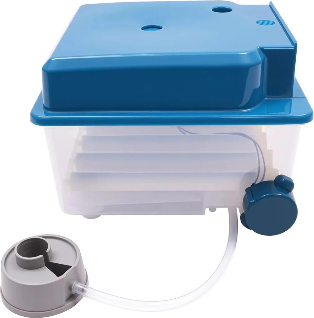 Incubatrice Automatica per 16 Uova di Gallina e Anatra - Colore Blu