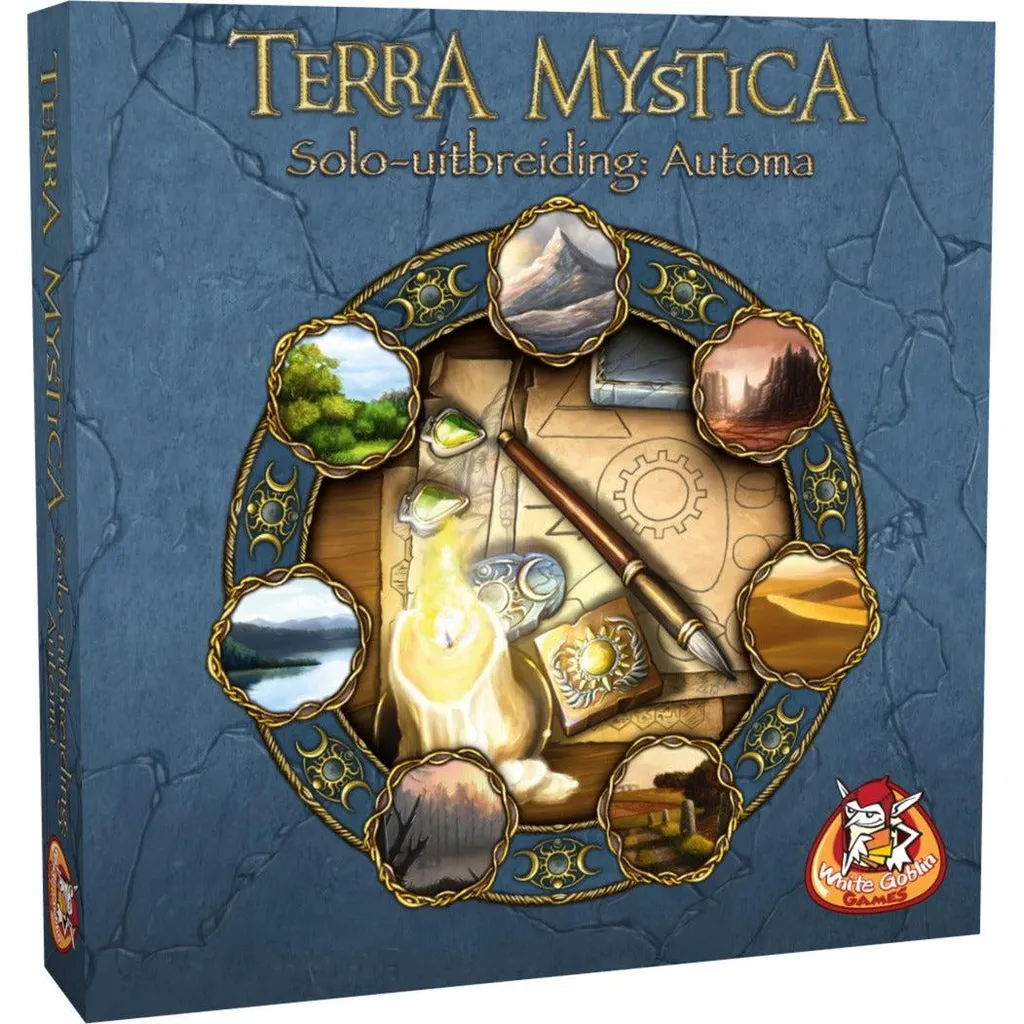 Terra Mystica Automa Solo Box White Goblin Games Extension Solo Jeu