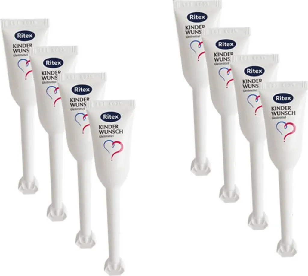 Ritex Gel Lubrificante Fertilità 8x4 ml - Supporto Concepimento Naturale