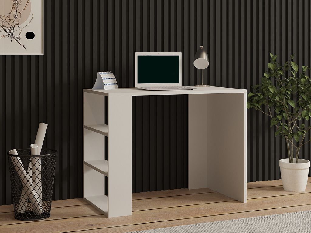 Skye Decor, Cool, Schreibtische, Weiß, Melamin-Spanplatte, Produktbild 
