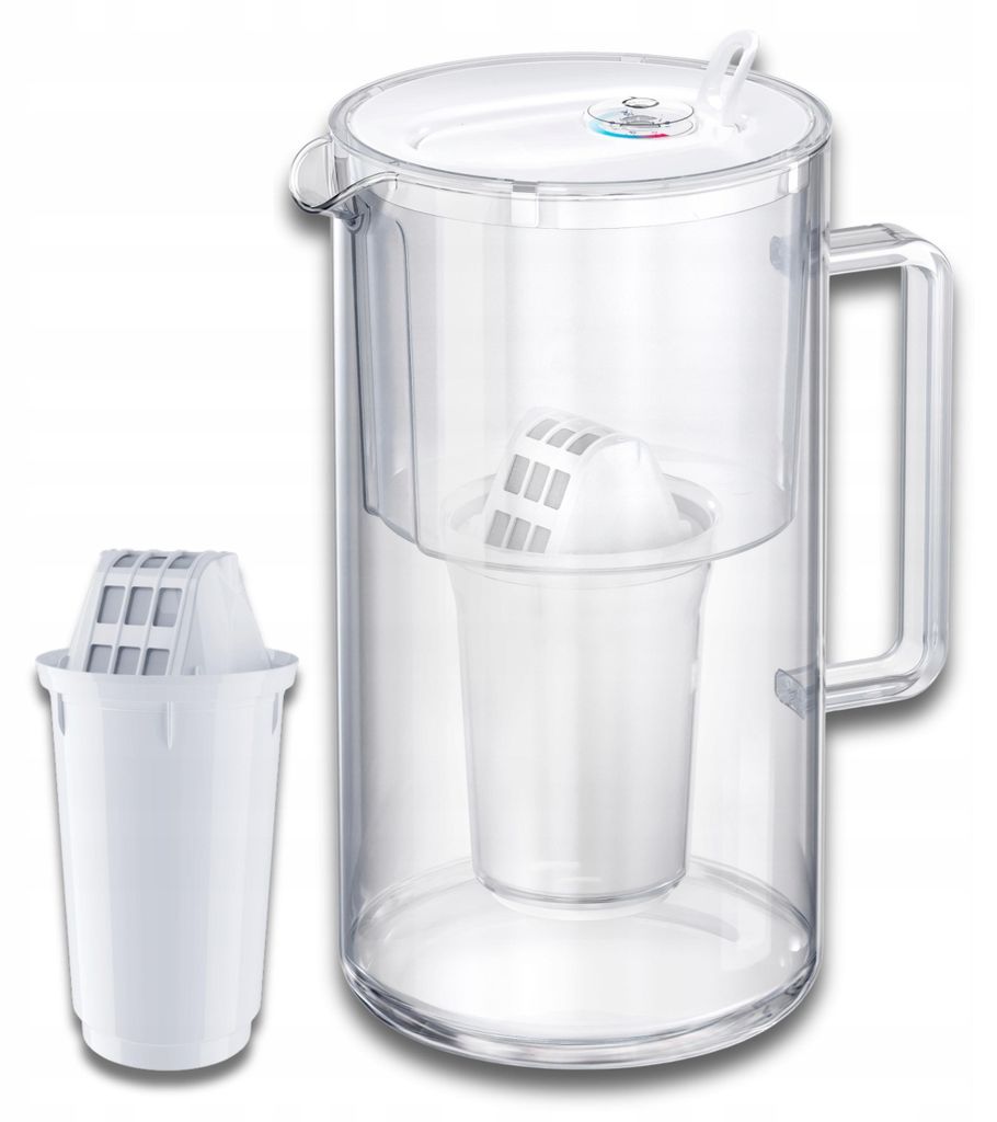 Aquaphor Nord, carafe filtrante en verre de 2,5 litres avec Image du produit 