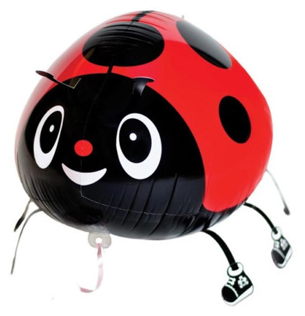 Fóliový balón Airwalker Ladybird, približne 56 x 43 cm Obrázok produktu 