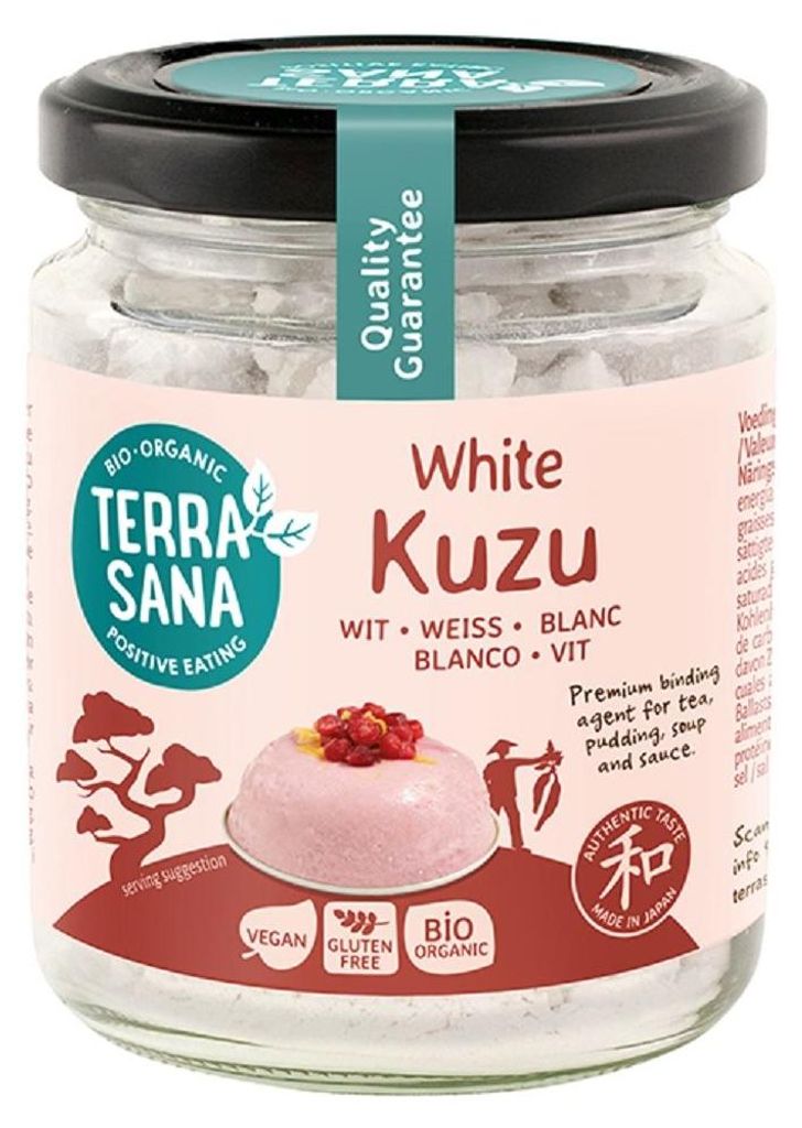 KUZU BIAŁE (SKROBIA Z KORZENIA) BEZGLUTENOWA BIO 125 g - TERRASANA