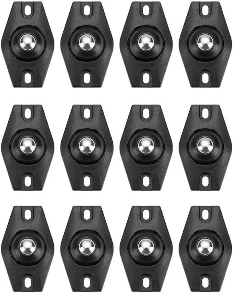 Mini Roulettes Pivotantes Adhésives pour Bacs et Boîtes de Rangement DIY