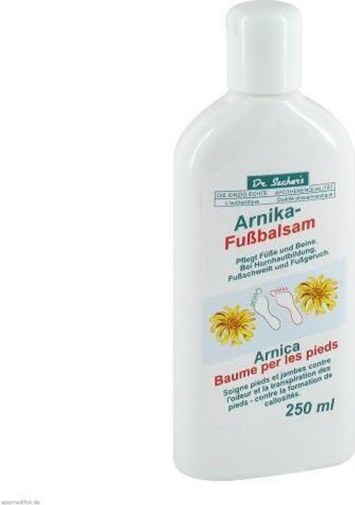 Arnika Fußbalsam 250 ml von Dr. Sacher´s Produktbild 4