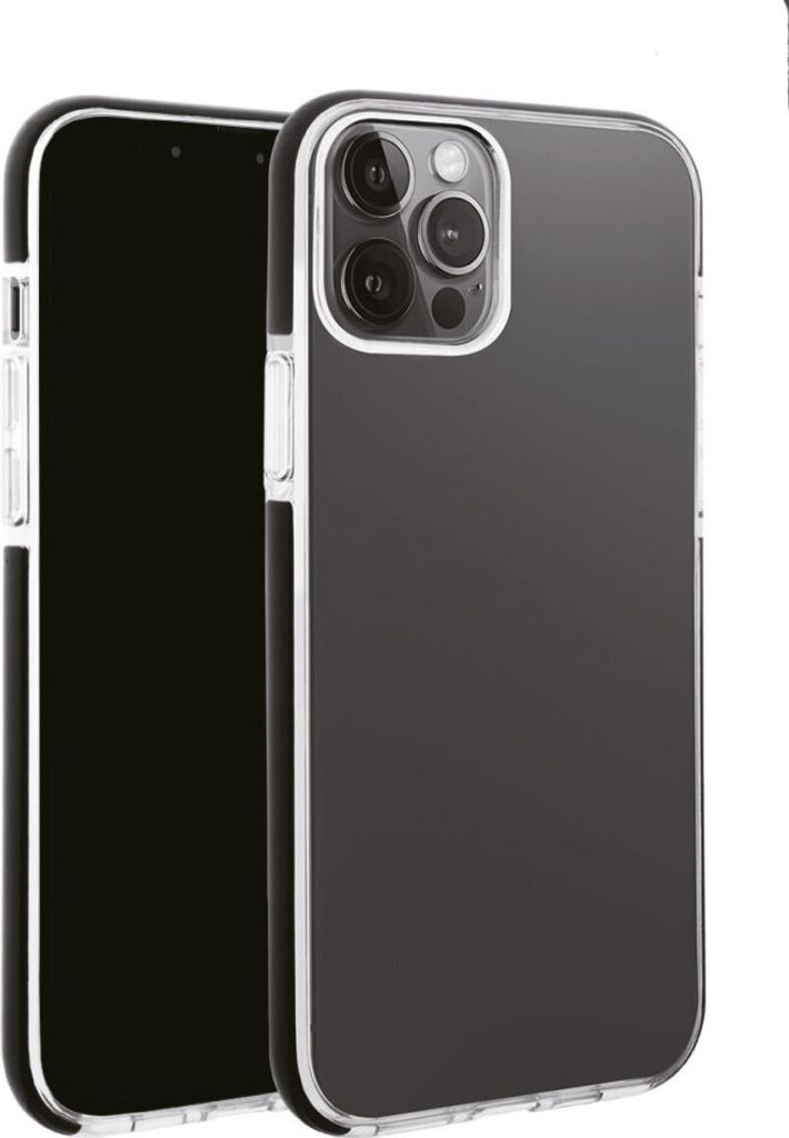 ViVanco Rock Solid, Cover, Apple, iPhone 13 Pro, 15,5 cm (6.1"), Schwarz, Transparent