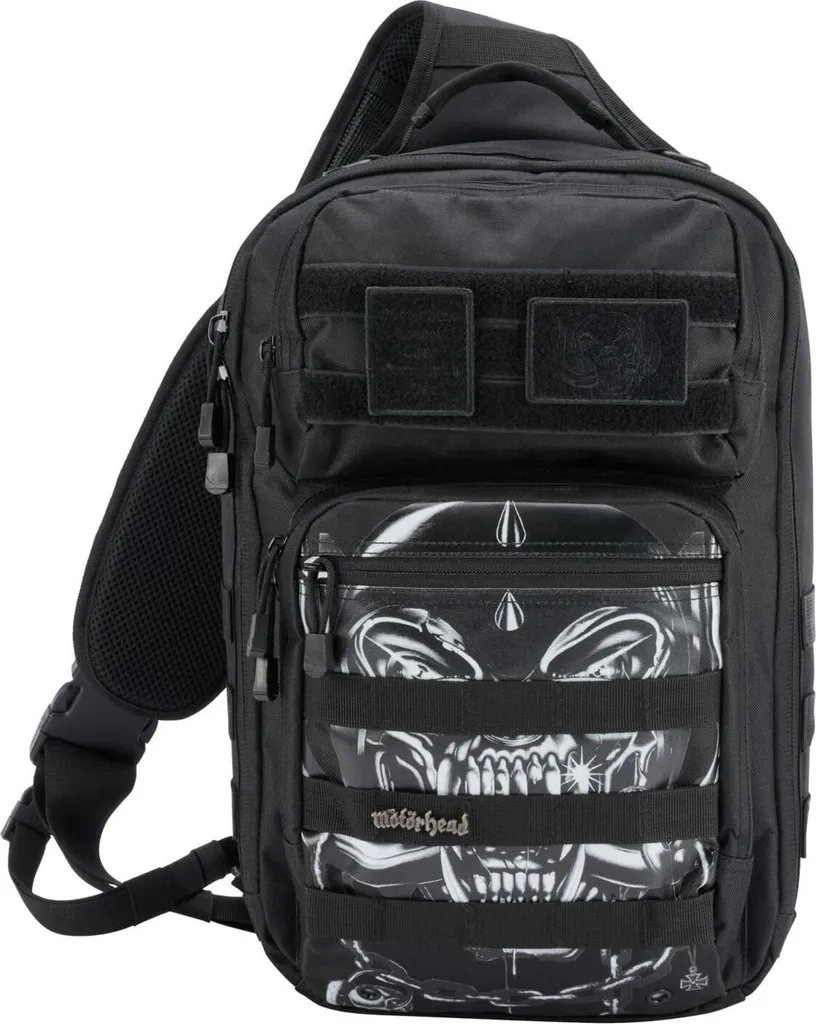 Borsa a Tracolla Brandit Motörhead US Cooper Sling Large Black Edition