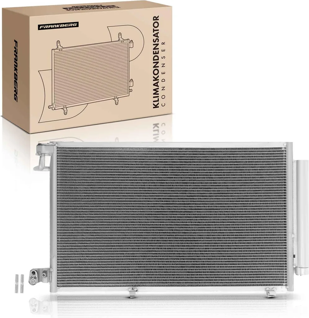 Condenseur Climatisation en Aluminium pour Ford Fiesta 1.2L 1.4L 1.6L