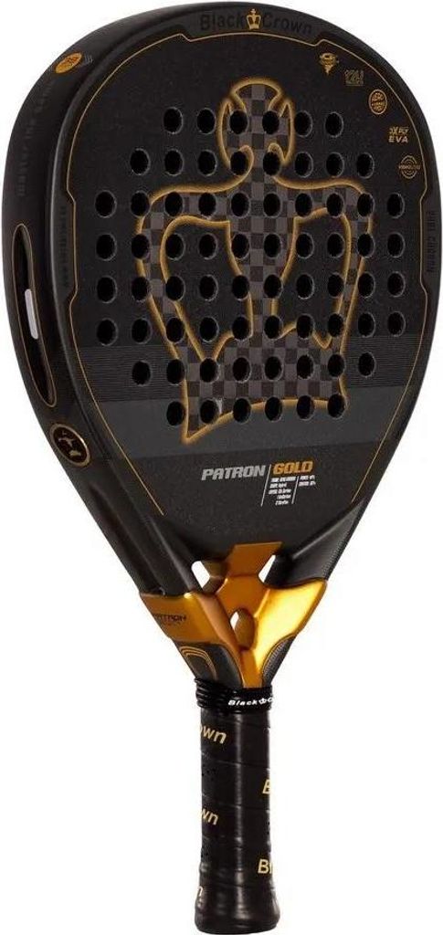 Rakietka do padla Black Crown Patron Gold Golden 355-370 gr Zdjęcie produktu 