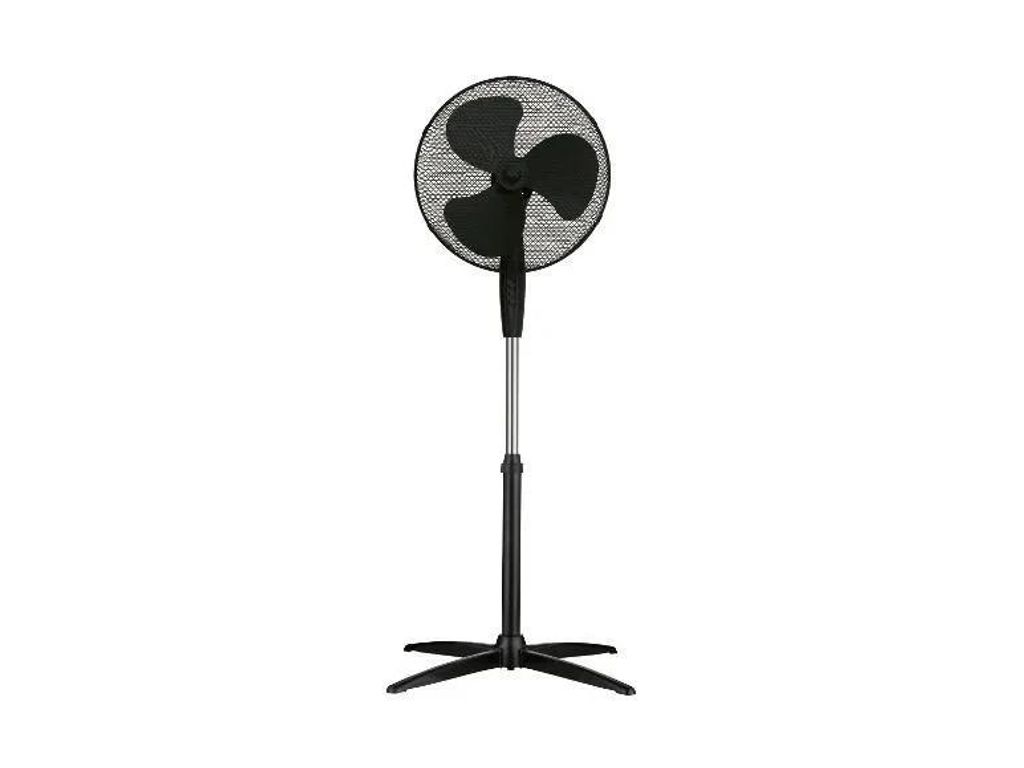 TRONIC Standventilator Schwarz 45 Watt mit Schwenkfunktion Produktbild 