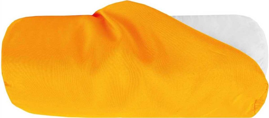Kissenhülle Ellen für Nackenrolle, Maße: 12x30 cm, Farbe: Orange