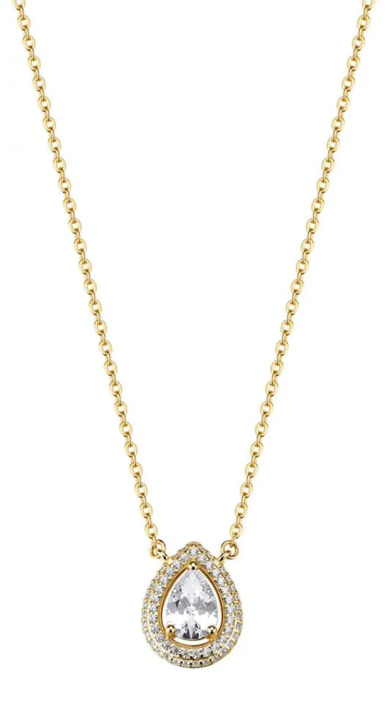 Collier discret Anna RZAN02 en plaqué or, idéal pour un cadeau élégant