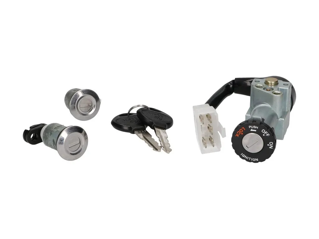 Kit serrures haute résistance pour Kymco Fever ZXII KB50 avec 2 clés