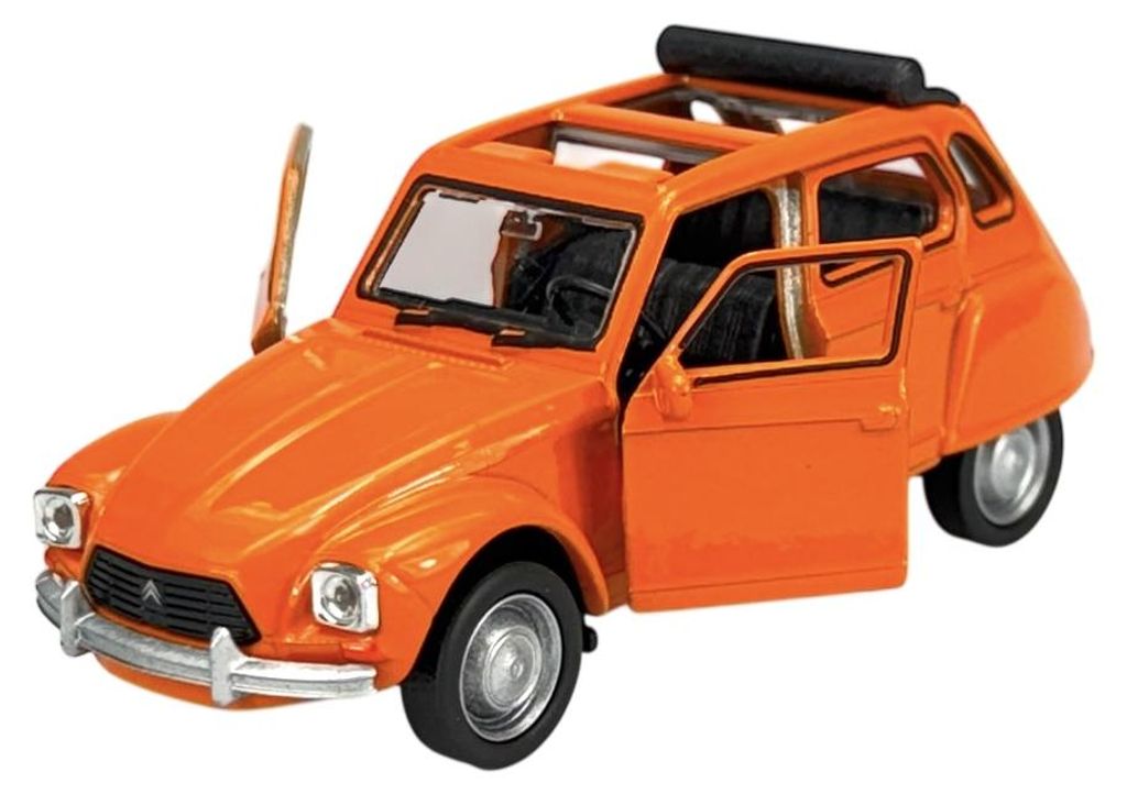 Welly, model auta Citroen Dyane, oranžová barva, bez Obrázek produktu 