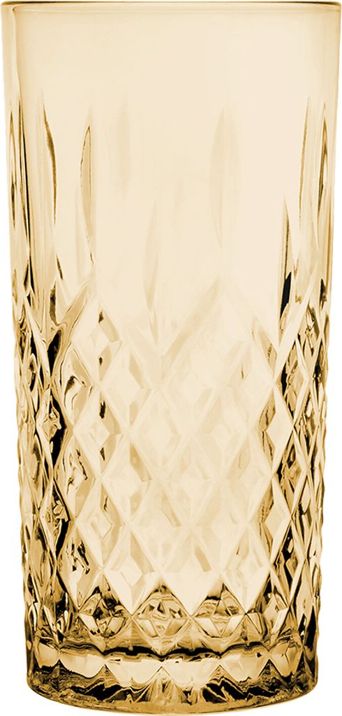 Clayre & Eef Wasserglas 280 ml Braun Glas