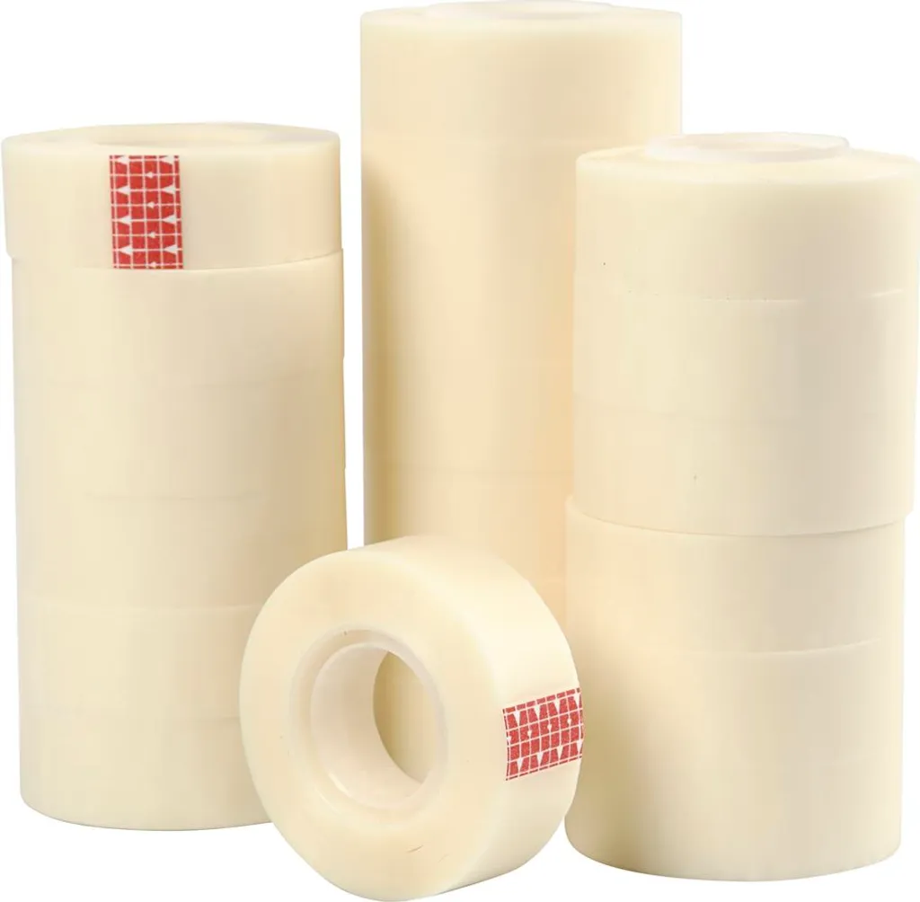 Adhésif d'emballage brun havane 48mm lot de 6 rouleaux pour carton