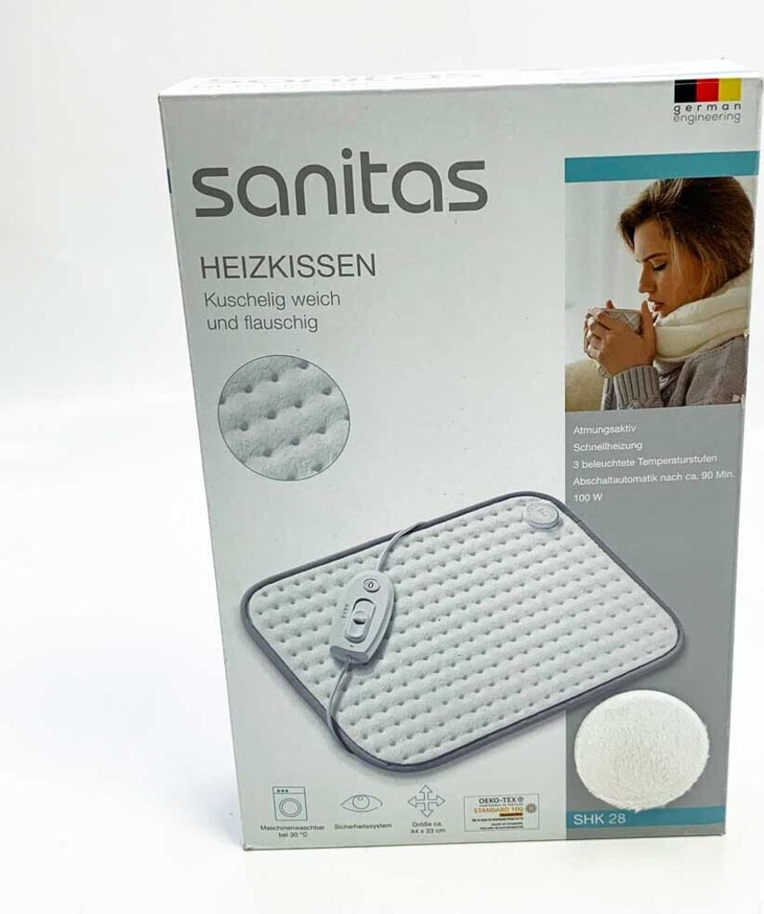 Sanitas SHK 28 Heizkissen, Kuschelig weich und flauschig Produktbild 